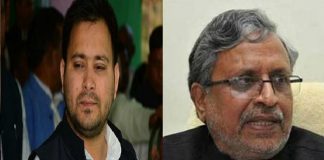 Sushil Modi, Tejashwi Yadav