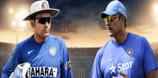 Virender Sehwag and Ravi Shastri